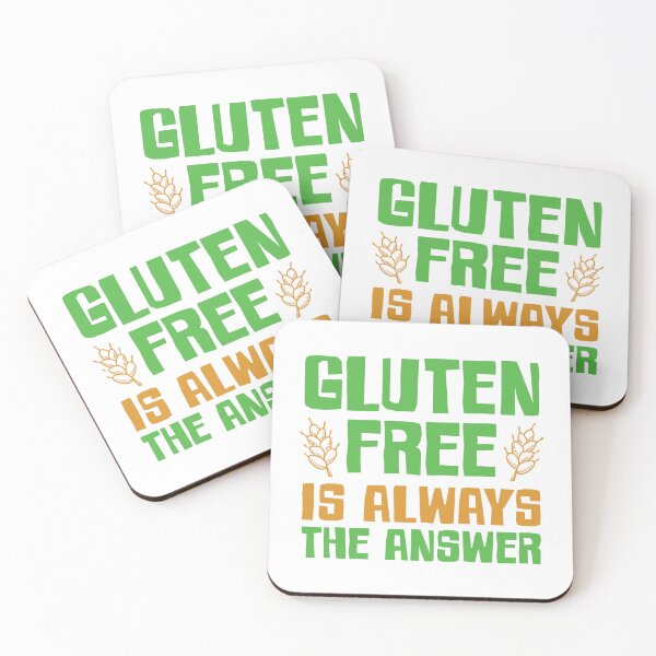 Item preview, "Gluten-free is always the answer" t shirt bright mode design designed and sold by MyGluteesFree77.