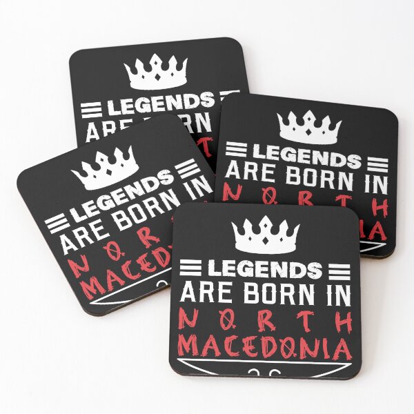 Item preview, Legends are born in North Macedonia designed and sold by BYNDART.