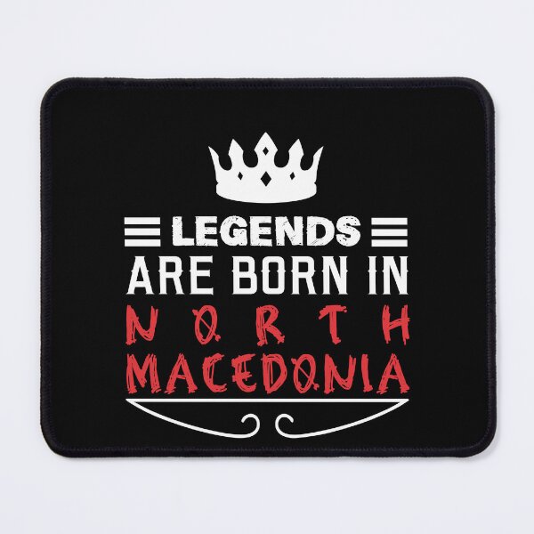 Item preview, Legends are born in North Macedonia designed and sold by BYNDART.