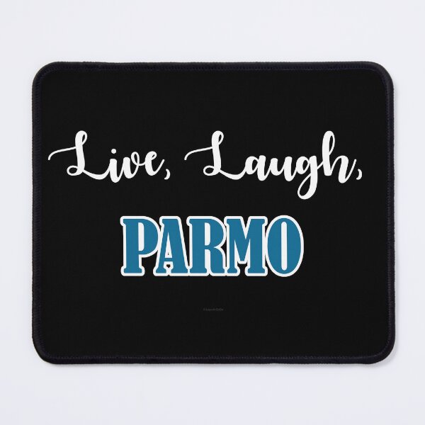 Item preview, Live, Laugh, Parmo designed and sold by Logo-A-GoGo.