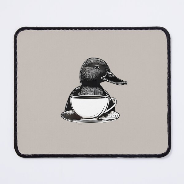 Item preview, Duck Drinking Coffee designed and sold by Devo07.
