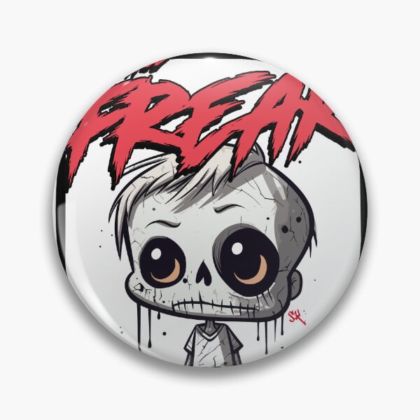 Item preview,   CUTE BUT EVIL- The Skull Club, Skull, Totenkopf, Freak designed and sold by HIGUMAX.