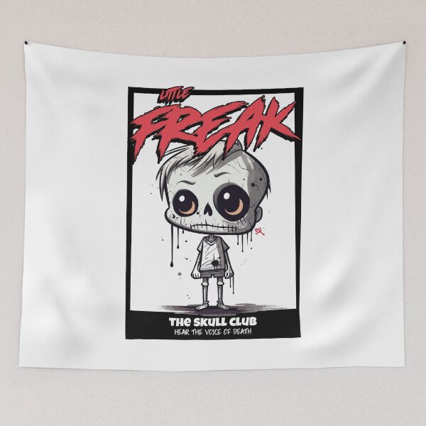 Item preview,   CUTE BUT EVIL- The Skull Club, Skull, Totenkopf, Freak designed and sold by HIGUMAX.