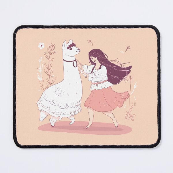 Item preview, Girl dancing with alpaca designed and sold by Amir Faysal.