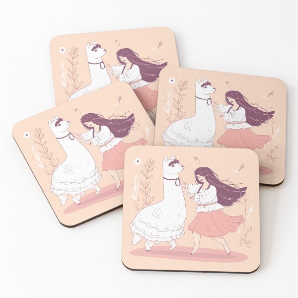 Item preview, Girl dancing with alpaca designed and sold by Amir Faysal.