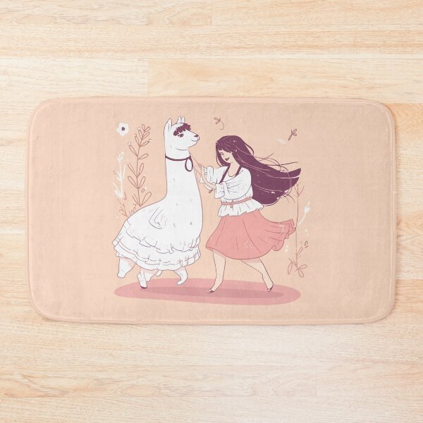 Item preview, Girl dancing with alpaca designed and sold by Amir Faysal.