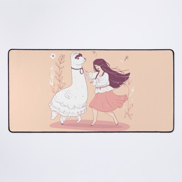 Item preview, Girl dancing with alpaca designed and sold by Amir Faysal.