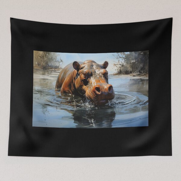 Item preview, The great hippopotamus designed and sold by Mickeymouse2023.
