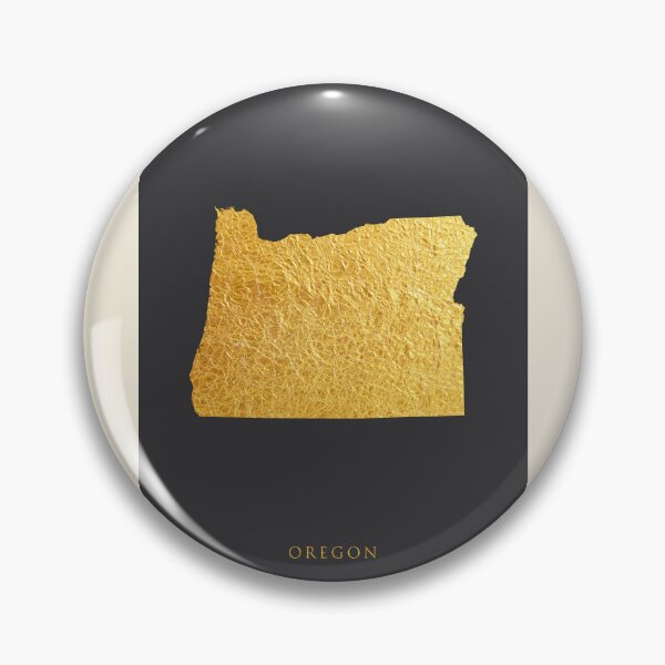 Item preview, Oregon Gold Map designed and sold by ArtPrints.