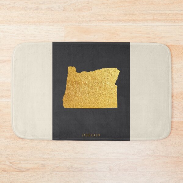 Item preview, Oregon Gold Map designed and sold by ArtPrints.