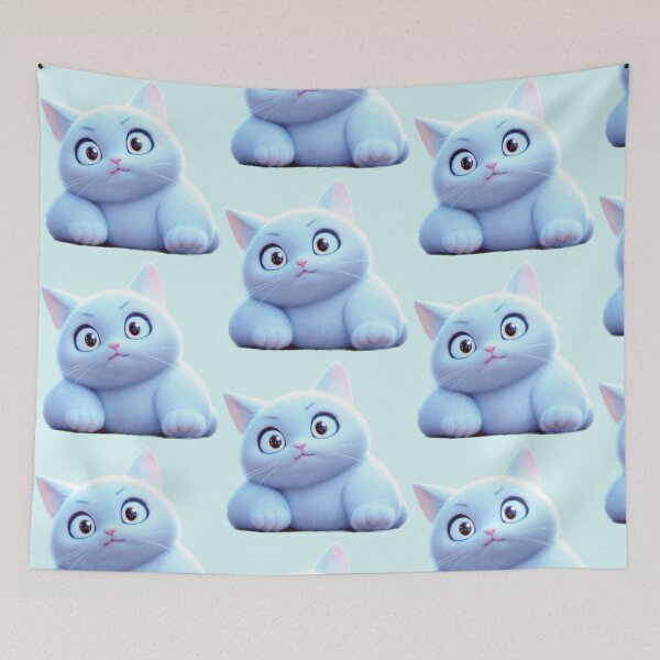 Item preview, Confused Cat designed and sold by TheNoian.