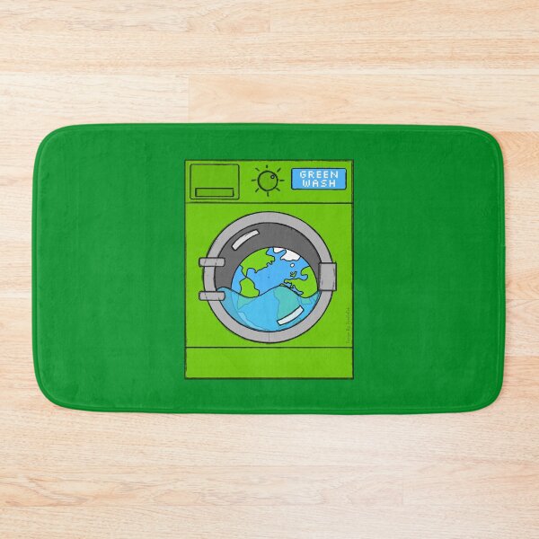 Item preview, Greenwash Washing Machine Environment Earth Day Sarcasm Funny designed and sold by doodlerob.