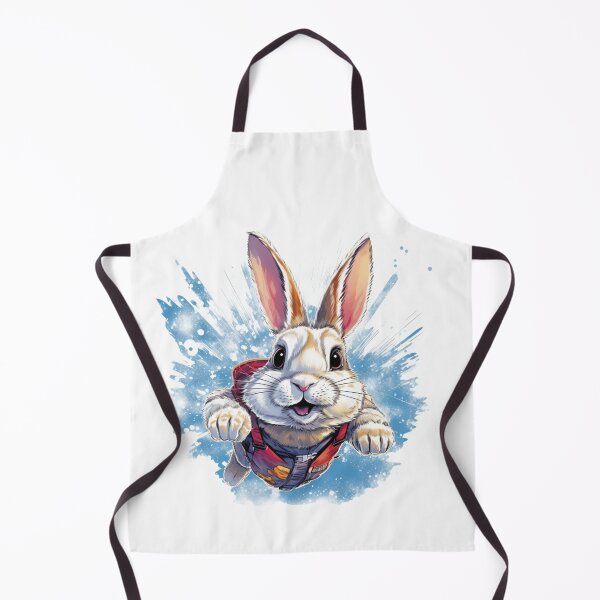 Item preview, Super Boy Bunny Sticker designed and sold by NicolasGlowArt.