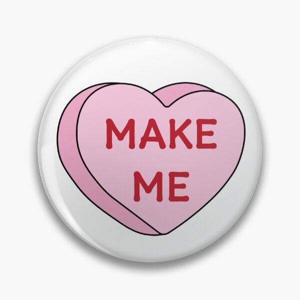 Item preview, Make Me Conversation Heart designed and sold by fatpoppydesign.