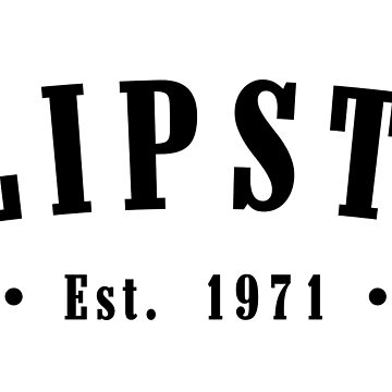 Artwork thumbnail, Filipstad Värmland Sweden Est. 1971 Black Letter Sverige by establishedwear