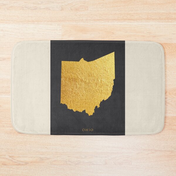 Item preview, Ohio Gold Map designed and sold by ArtPrints.