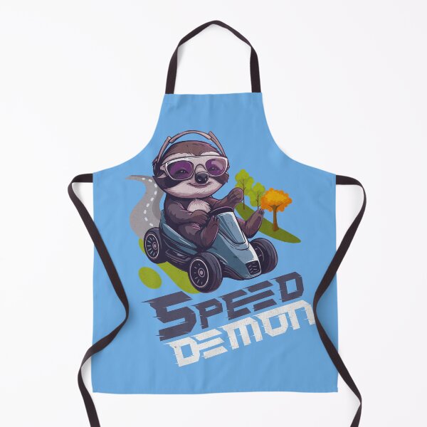 Item preview, Speed Demon Sloth - High-Octane Racing Fun designed and sold by Sir Meow Meow.
