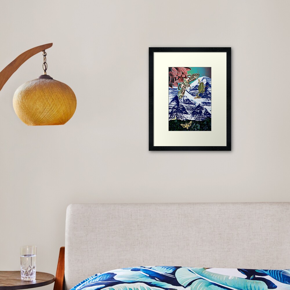 Item preview, Framed Art Print designed and sold by WildRootsArt.