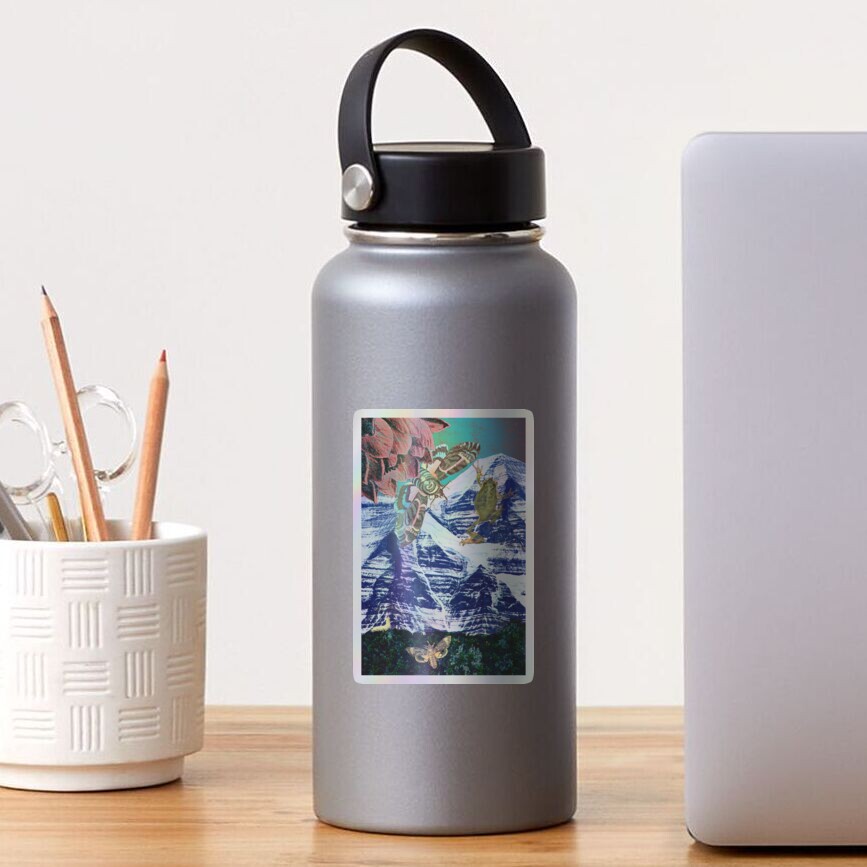 Item preview, Holographic Sticker designed and sold by WildRootsArt.