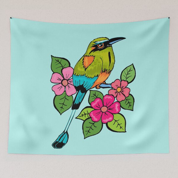 Item preview, Exotic bird torogoz designed and sold by paisajetropical.