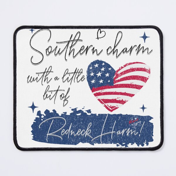 Item preview, Southern Charm Redneck Harm designed and sold by RedneckLegacy.
