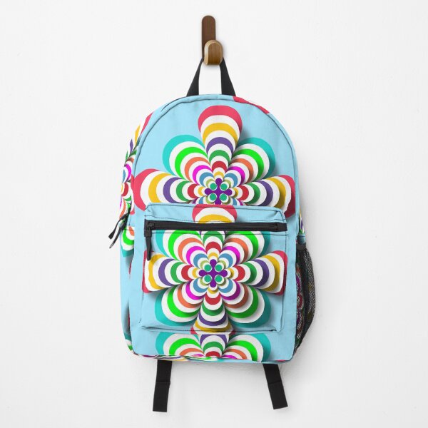 Item preview, Colourful flower art customized designed and sold by theparkfact0.