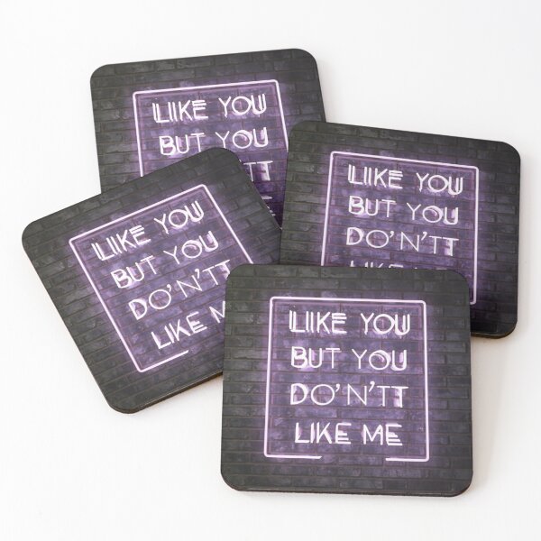 Item preview, 4K Quality Background with Text: 'I Like You but You Don't Like Me designed and sold by Rmoneystore123.