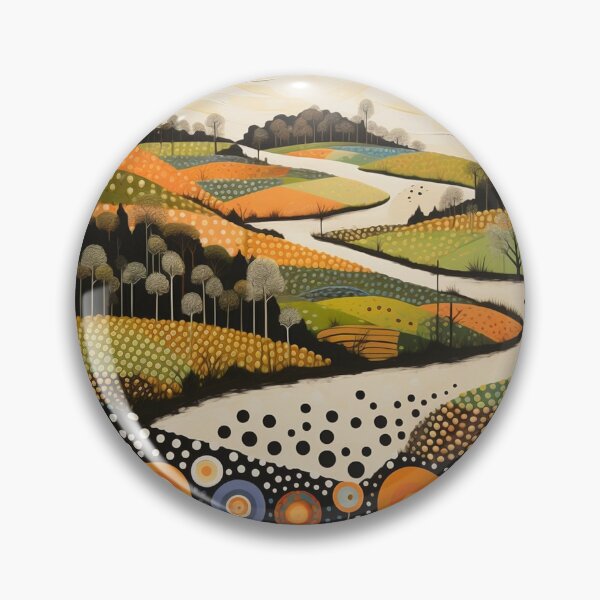 Item preview, Lollipop Polka Dot Fields designed and sold by Neika Shimm Designs.