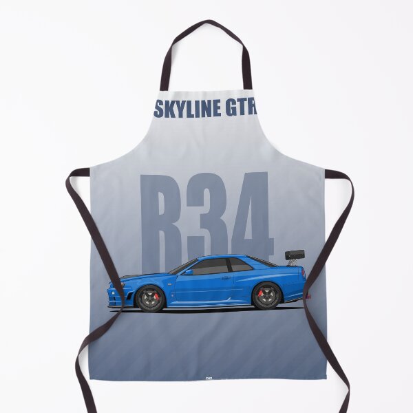 Item preview, Skyline GTR R34 bayside blue designed and sold by ElseWorldDesign.