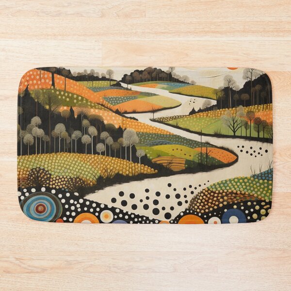 Item preview, Lollipop Polka Dot Fields designed and sold by Neika Shimm Designs.