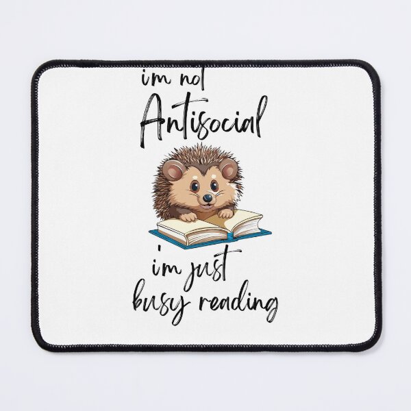 Item preview, Antisocial hedgehog designed and sold by storefoxmix.