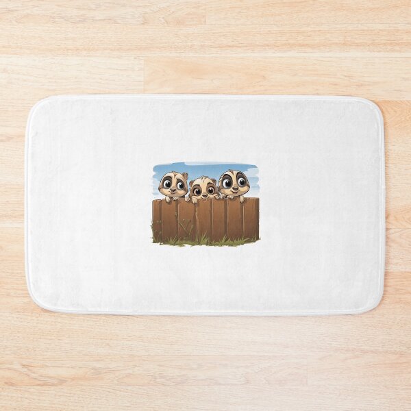 Item preview, Stand Tall with the Squad: Unleash Your Inner Meerkat with Redbubble Merch designed and sold by digizonebydas.
