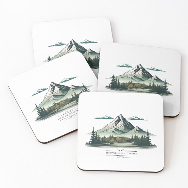 Item preview, MOUNTAINS ARE MY THERAPY #2 designed and sold by InfinityCircle.