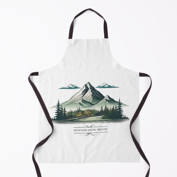 Item preview, MOUNTAINS ARE MY THERAPY #2 designed and sold by InfinityCircle.