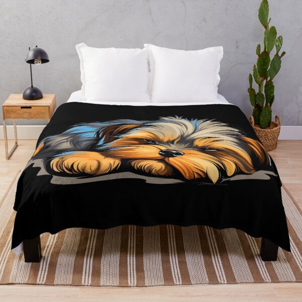 Item preview, Cute Sleeping Shorkie designed and sold by Leonardo Palumbo.