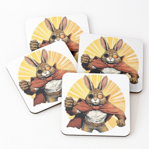 Item preview, Wild West Rabbit designed and sold by NicolasGlowArt.