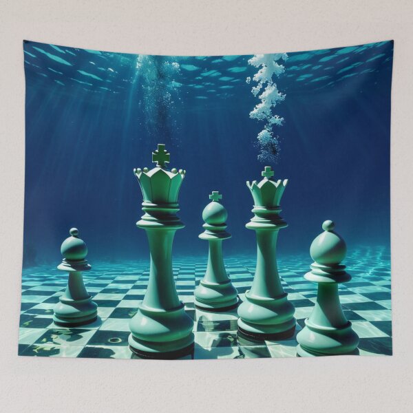 Item preview, Chess Underwater designed and sold by Planetporridge.