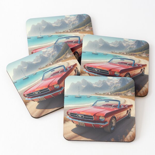 Item preview, Classic Red Car designed and sold by YVESTEP.