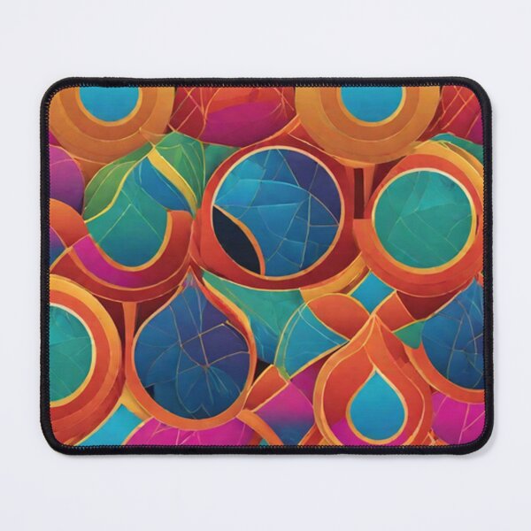 Item preview, Colored Circles and Drops designed and sold by Canan Topantas.