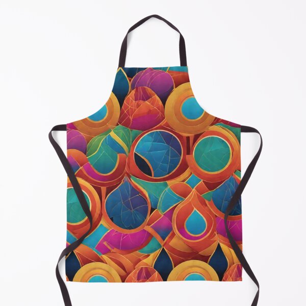 Item preview, Colored Circles and Drops designed and sold by Canan Topantas.