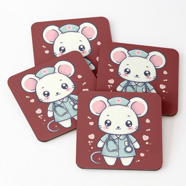 Item preview, Cute mouse nurse designed and sold by Culmika.
