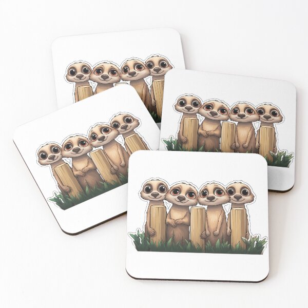 Item preview, Alert & Adorable: Unleash Your Meerkat Obsession with Redbubble Gear designed and sold by digizonebydas.