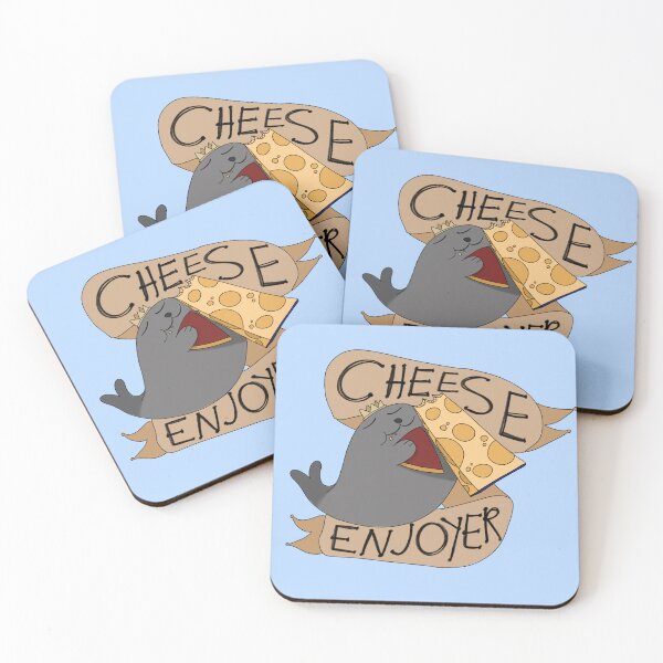Item preview, Cheese Enjoyer Seal designed and sold by punkauracrystal.