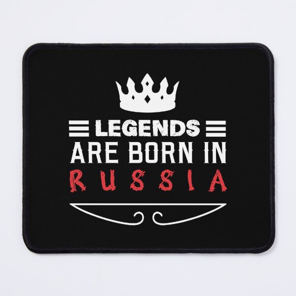 Item preview, Legends are born in Russia designed and sold by BYNDART.