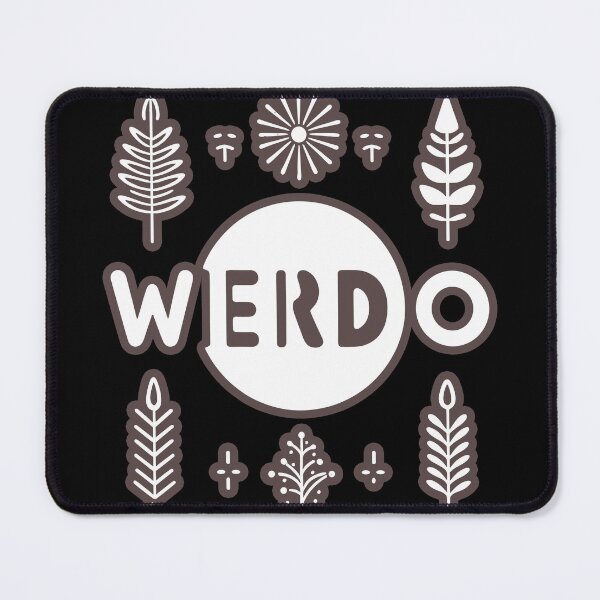 Item preview, Weirdo - Minimalist Typography Art Amidst Nature designed and sold by diegomenjivar92.