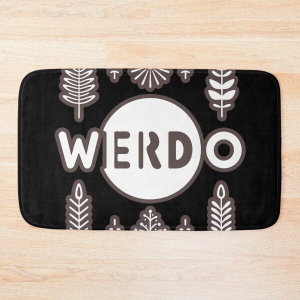 Item preview, Weirdo - Minimalist Typography Art Amidst Nature designed and sold by diegomenjivar92.