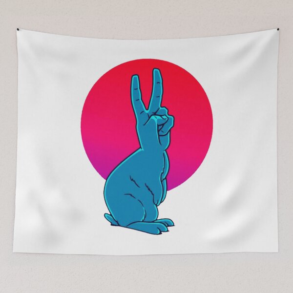 Item preview, Peaceful bunny designed and sold by Aiyinyangart.