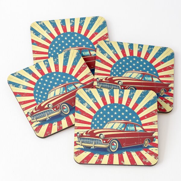 Item preview, "Reflecting the Vintage Essence of American Aesthetic" designed and sold by Colorful-Garden.