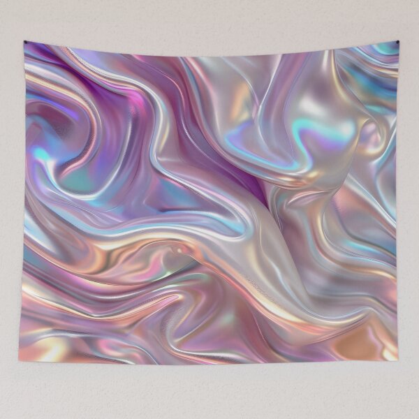 Item preview, Hermoso patrón texturizado holográfico iridiscente. designed and sold by dcrc.