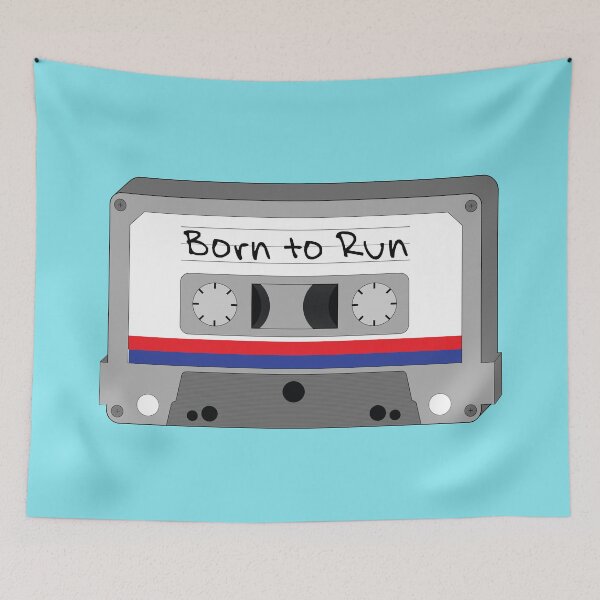 Item preview, Born to Run Cassette Tape designed and sold by FreddieFDesigns.